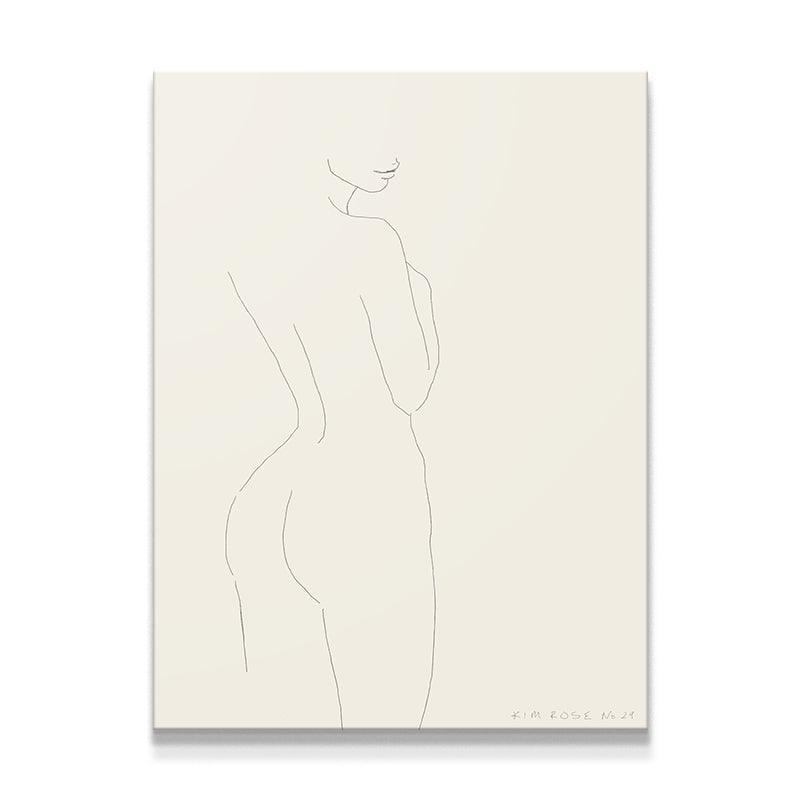 Daisy No 29 - White - IKONICK - Kim Rose