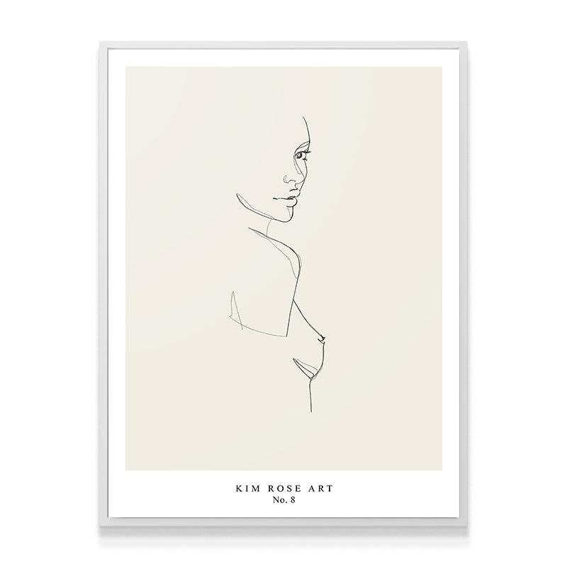 Pauline - White - IKONICK - Kim Rose