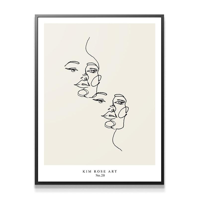 Viendo Doble - White - IKONICK - Kim Rose