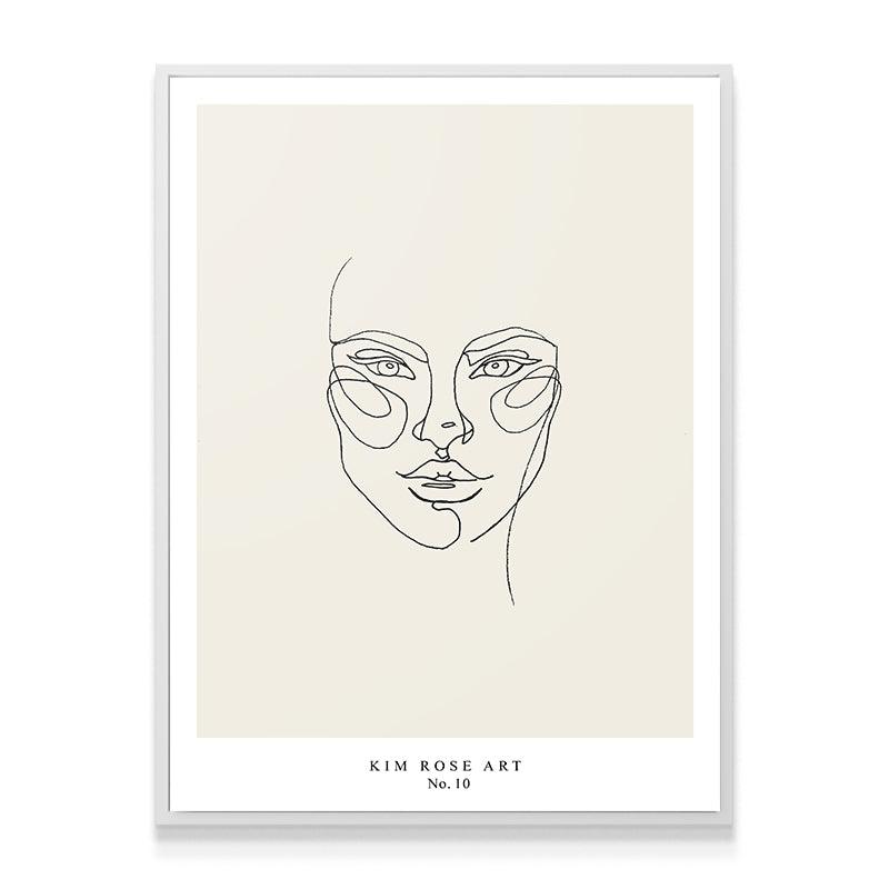 Warrior - White - IKONICK - Kim Rose