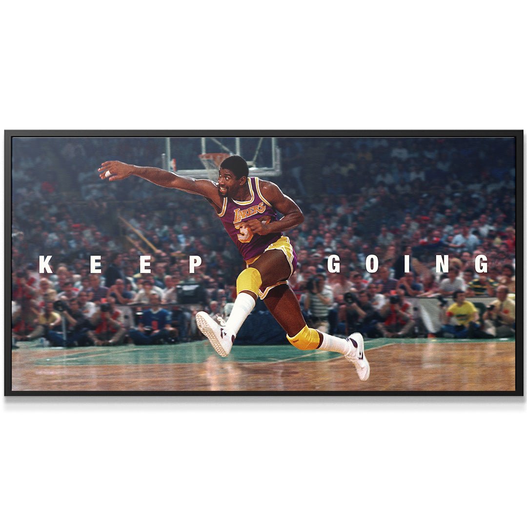 Magic Johnson - Keep Going - IKONICK - NBA Legends