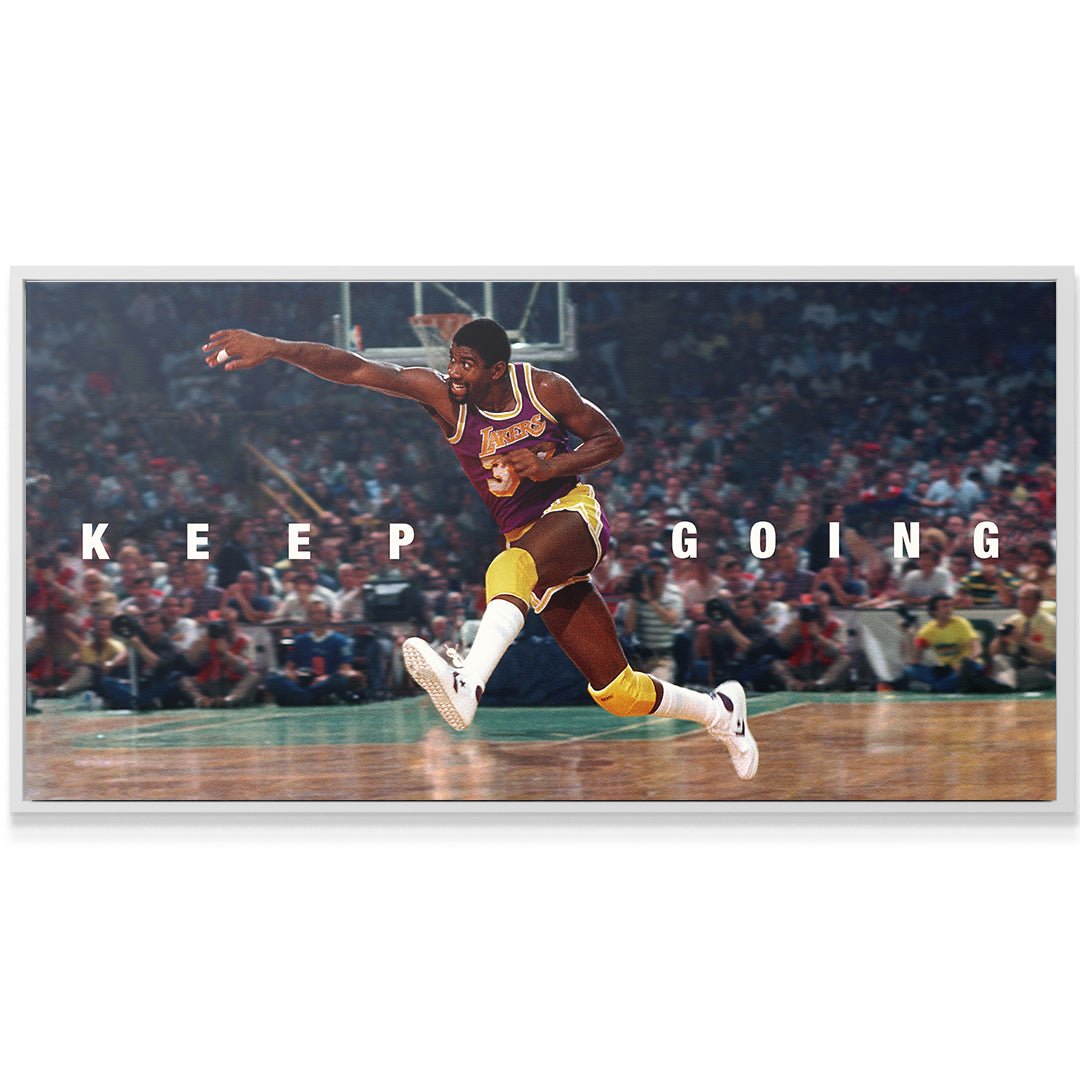Magic Johnson - Keep Going - IKONICK - NBA Legends