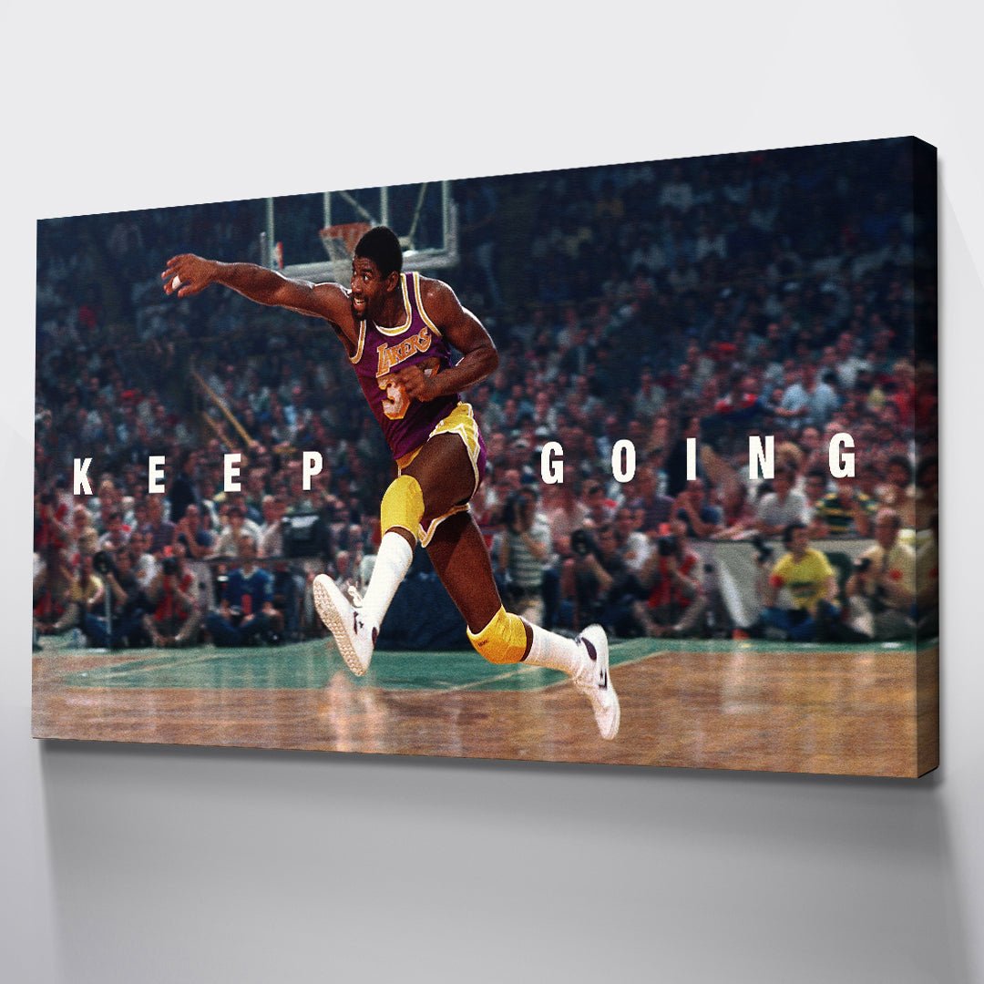 Magic Johnson - Keep Going - IKONICK - NBA Legends