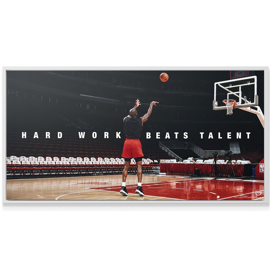 Michael Jordan - Hard Work Beats Talent - IKONICK - Michael Jordan