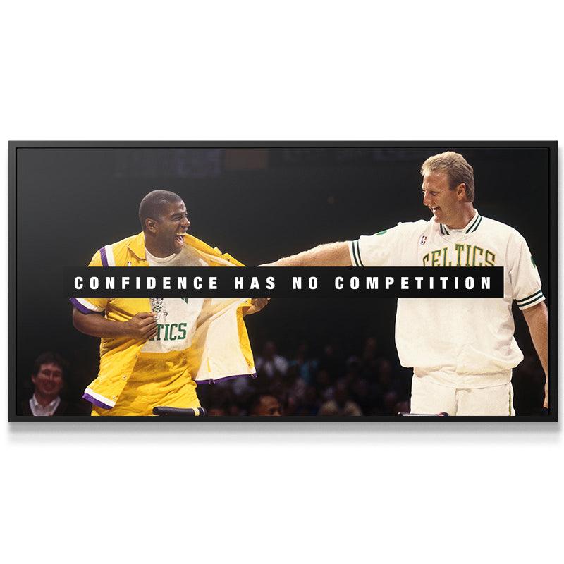Bird & Magic - Confidence Has No Competition - IKONICK - NBA Legends