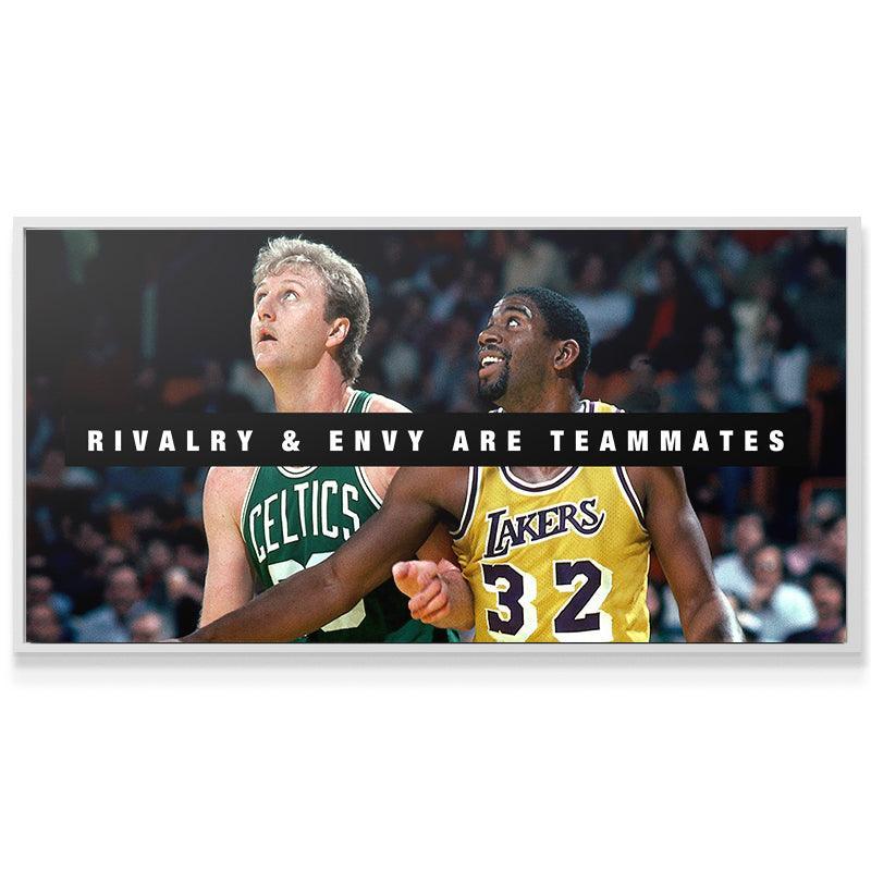 Bird & Magic - Rivalry and Envy - IKONICK - NBA Legends