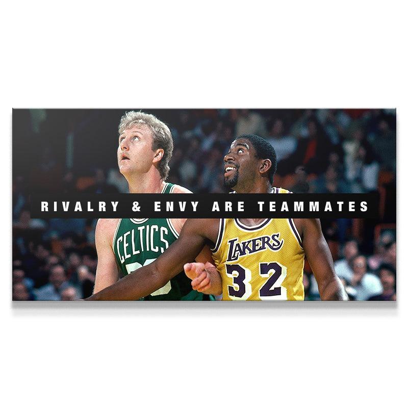 Bird & Magic - Rivalry and Envy - IKONICK - NBA Legends