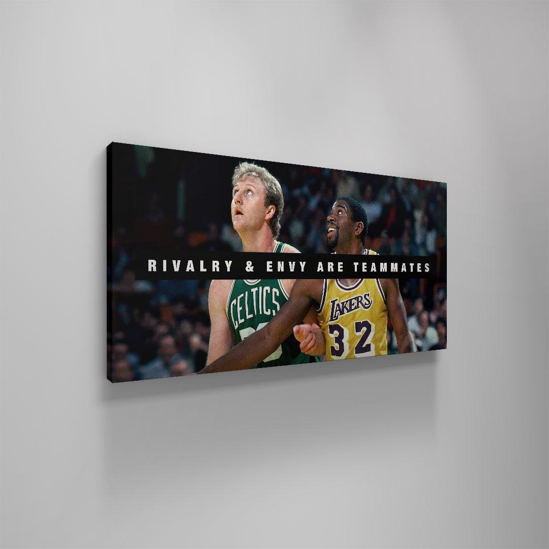 Bird & Magic - Rivalry and Envy - IKONICK - NBA Legends