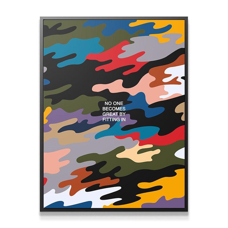 No One Becomes Great By Fitting In - IKONICK - IKONICK Original