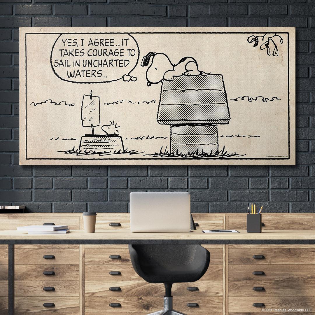 Peanuts - Uncharted Waters - Sketch - IKONICK - Peanuts