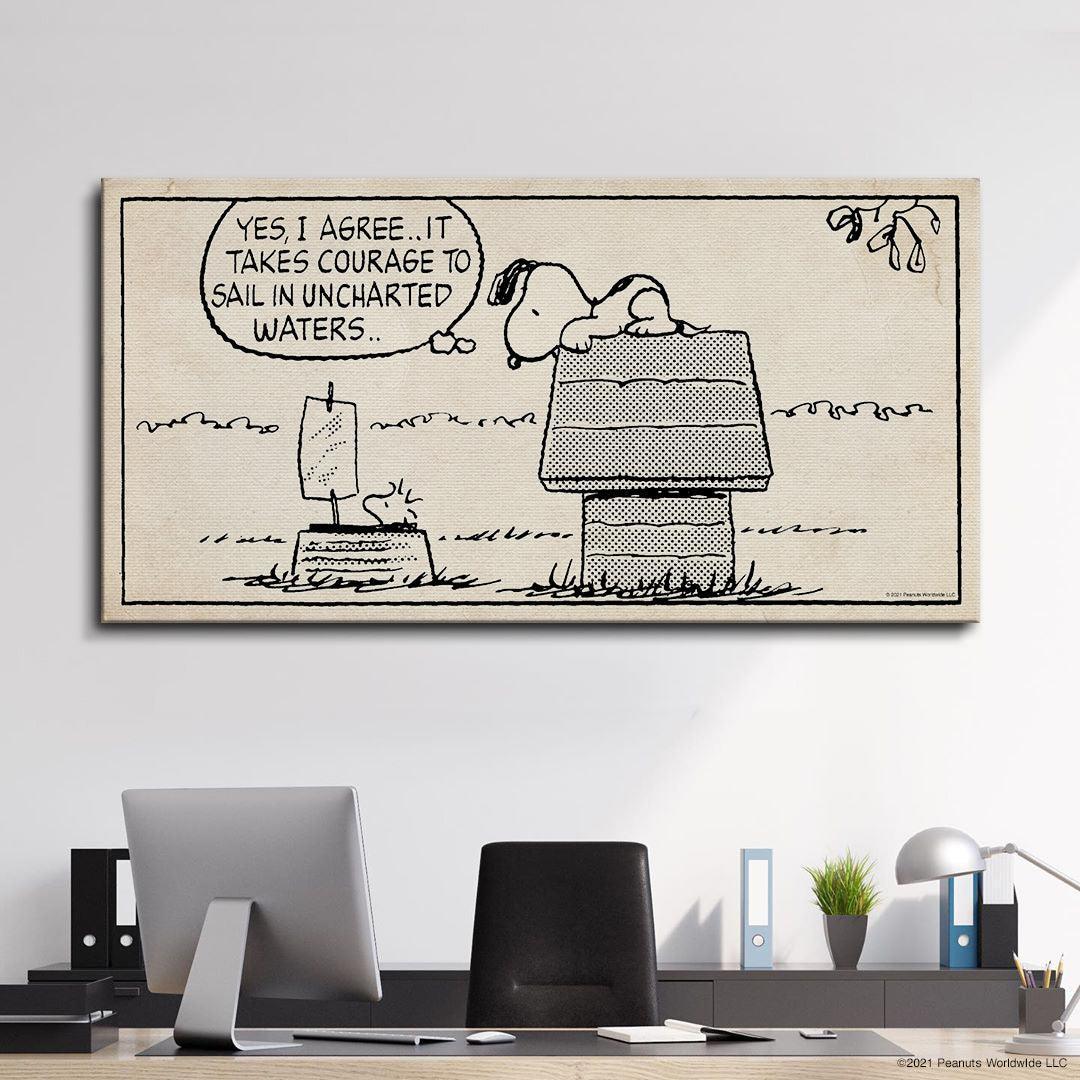 Peanuts - Uncharted Waters - Sketch - IKONICK - Peanuts