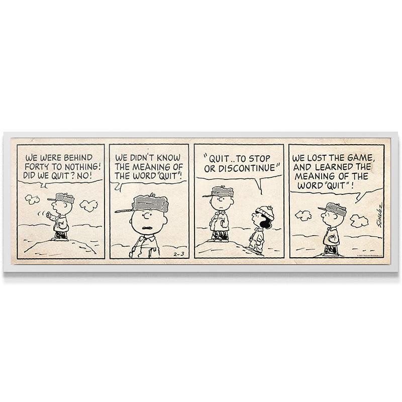 Peanuts - Word Quit - Sketch - IKONICK - Peanuts