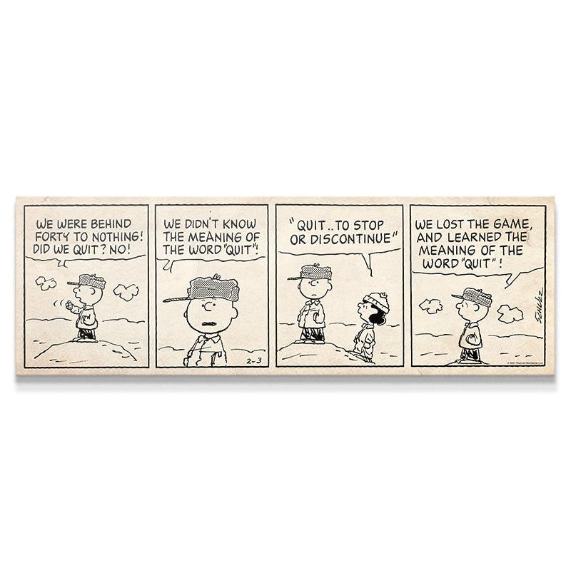 Peanuts - Word Quit - Sketch - IKONICK - Peanuts