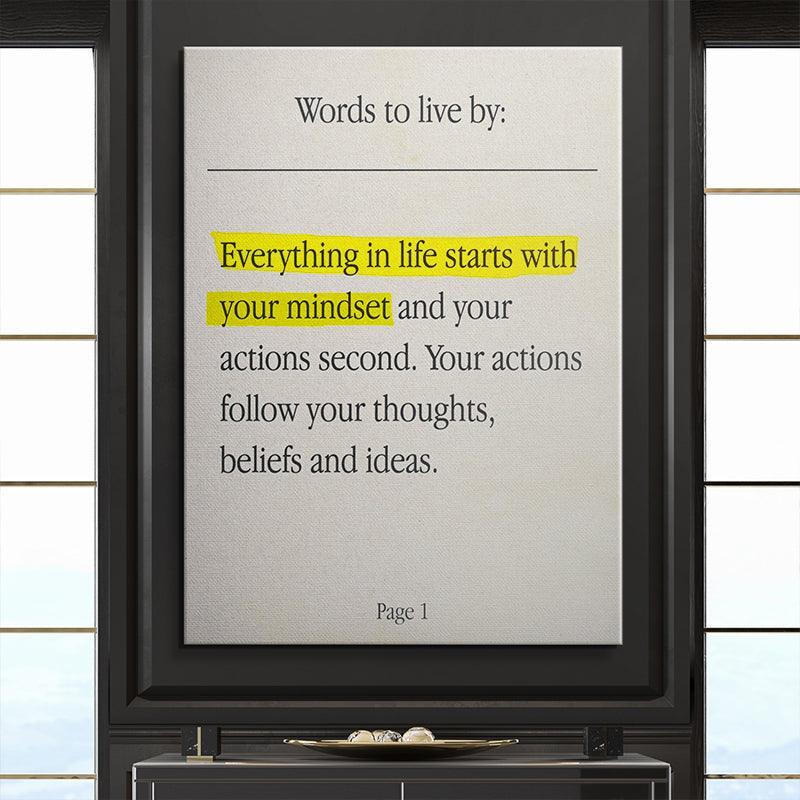 Starts With Mindset - IKONICK - IKONICK Original