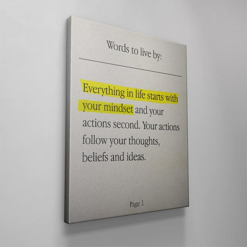 Starts With Mindset - IKONICK - IKONICK Original