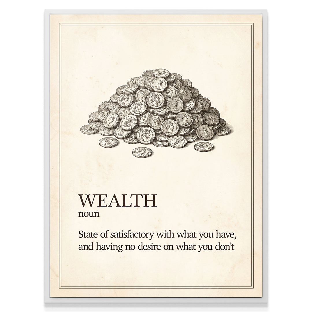 Wealth Stoic Definition