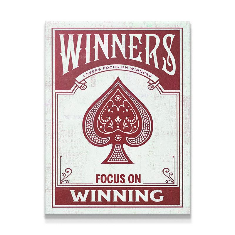 Winners Focus on Winning (Red) - IKONICK - IKONICK Original