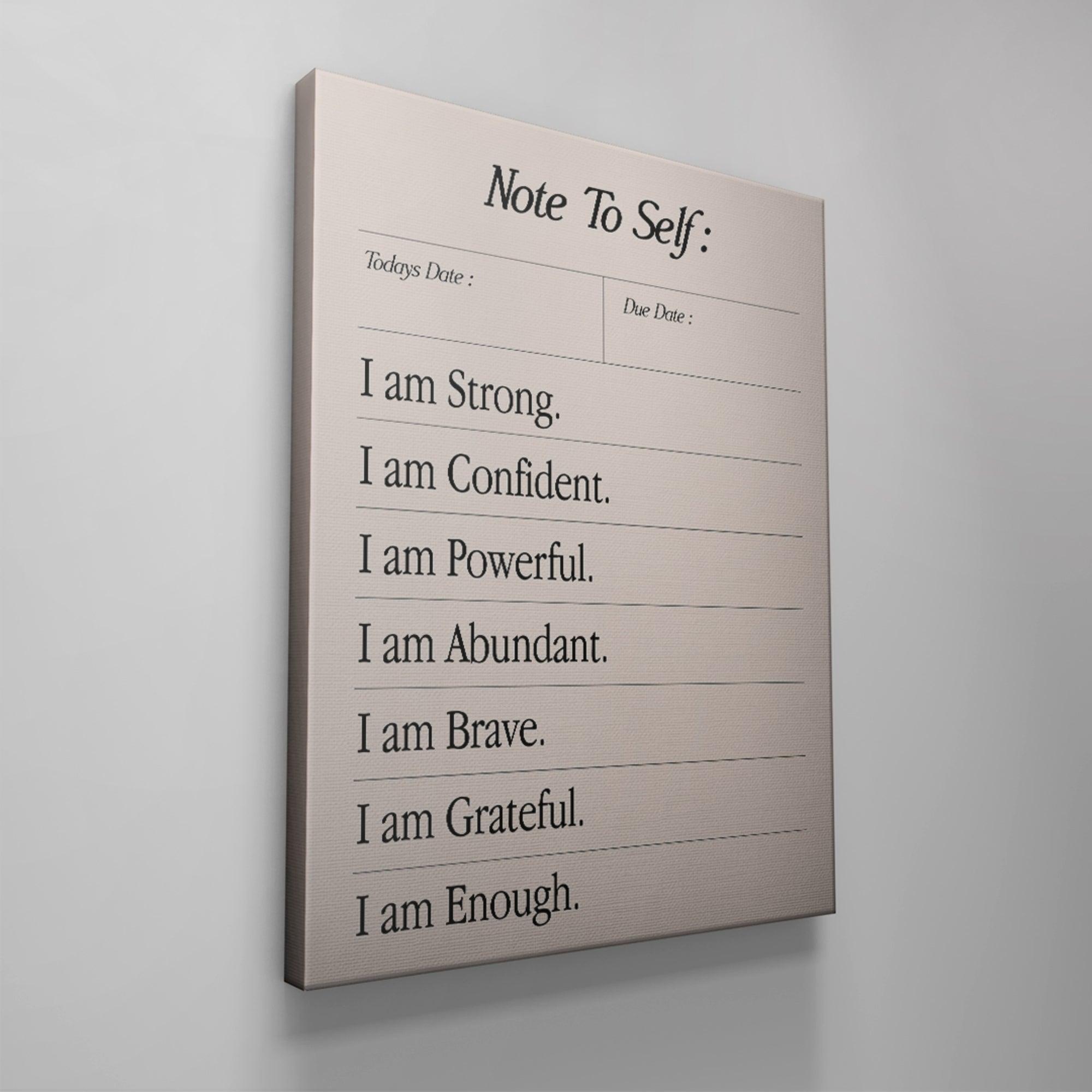 Note To Self - IKONICK - IKONICK Original