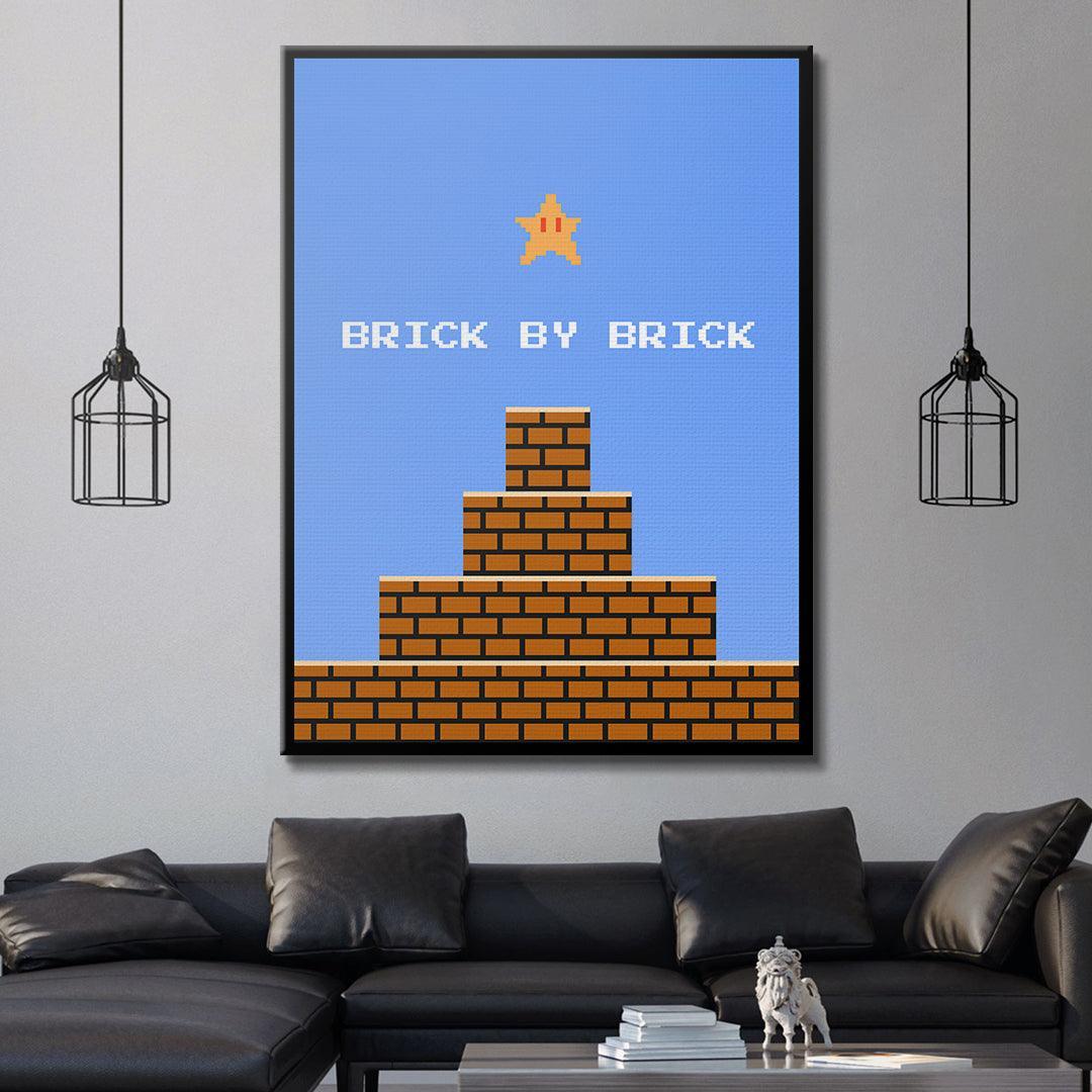 8bit Brick By Brick - IKONICK - IKONICK Original