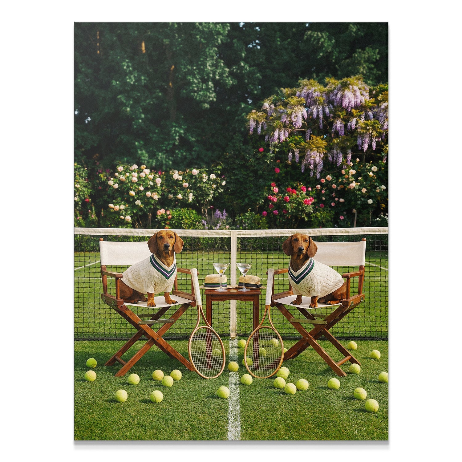 Dachshund Tennis