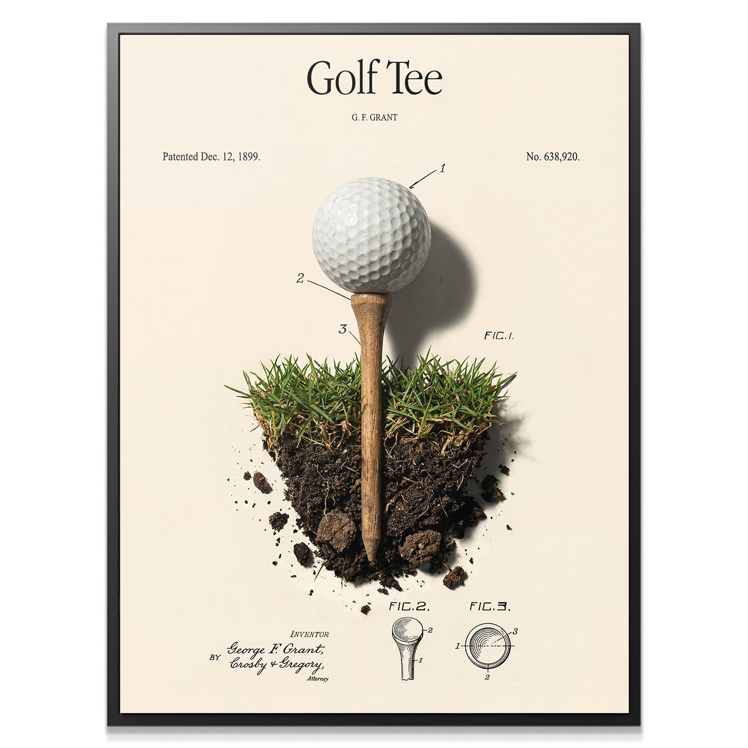 Golf Tee Patent