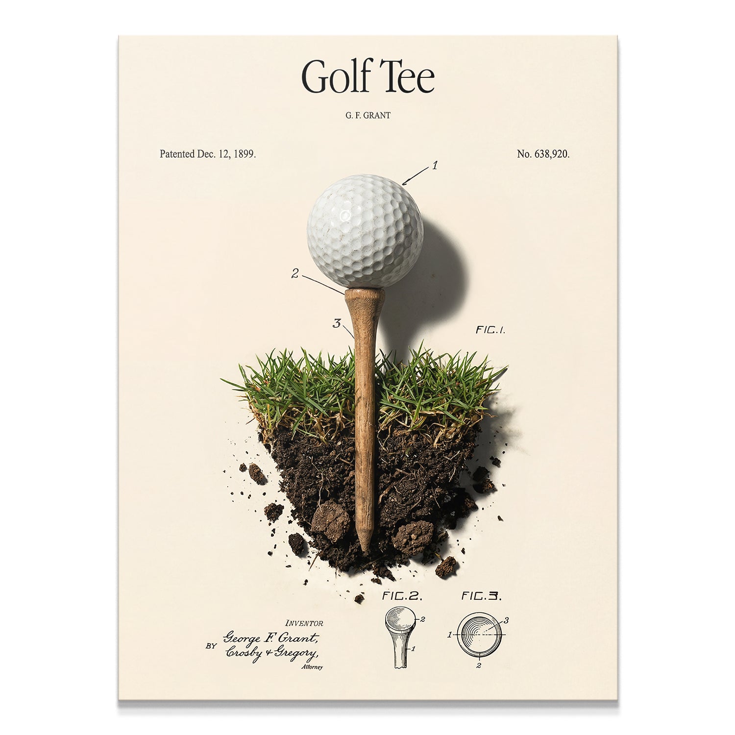 Golf Tee Patent