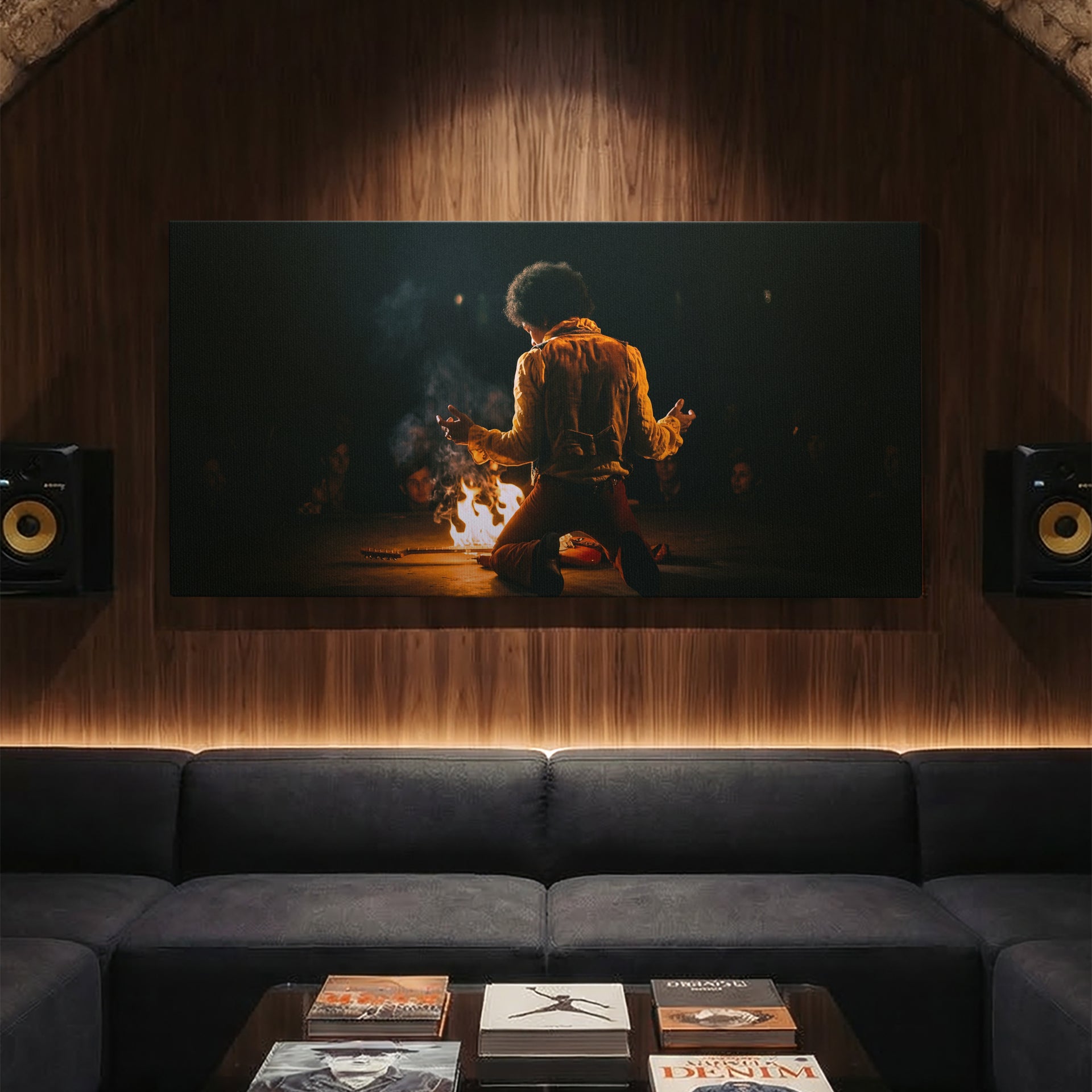 Guitar On Fire