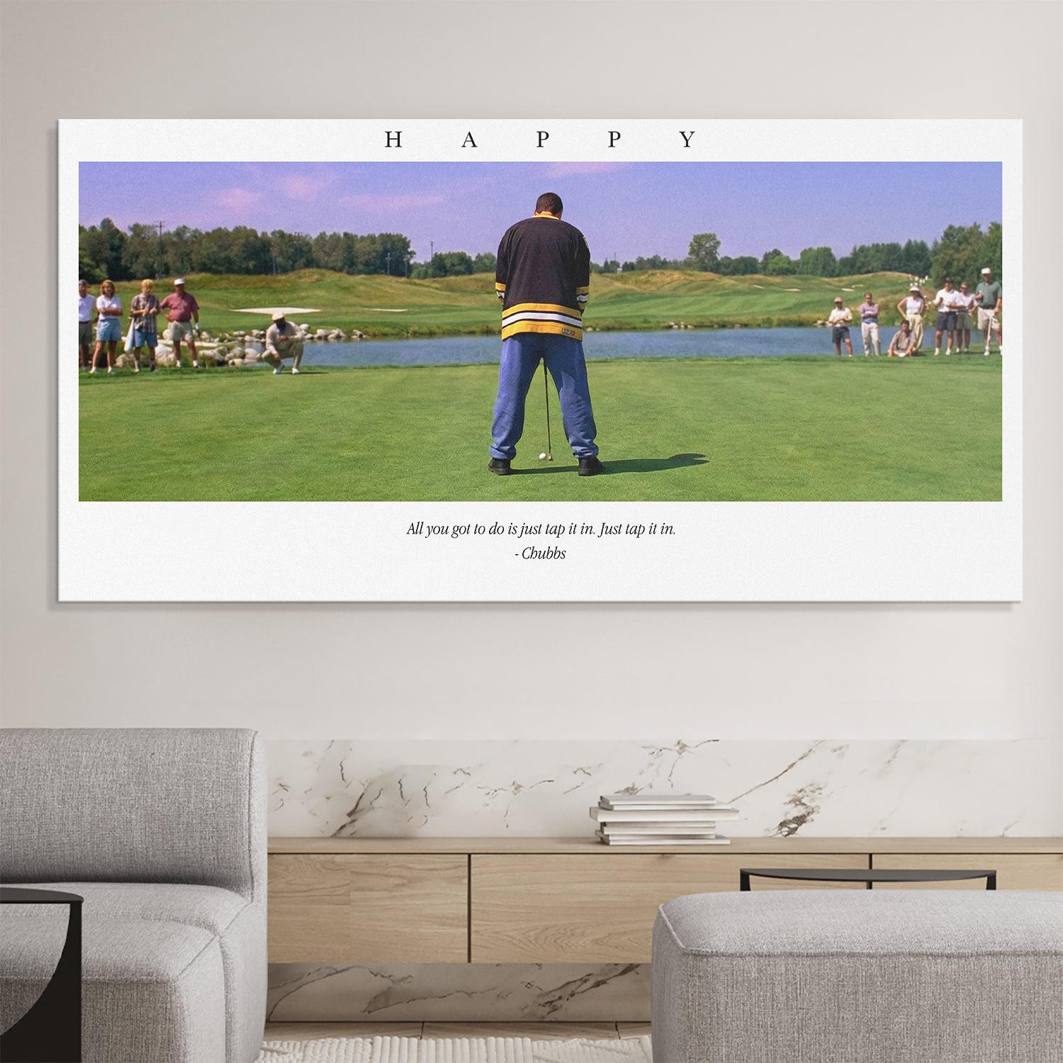 Just Tap It In Happy