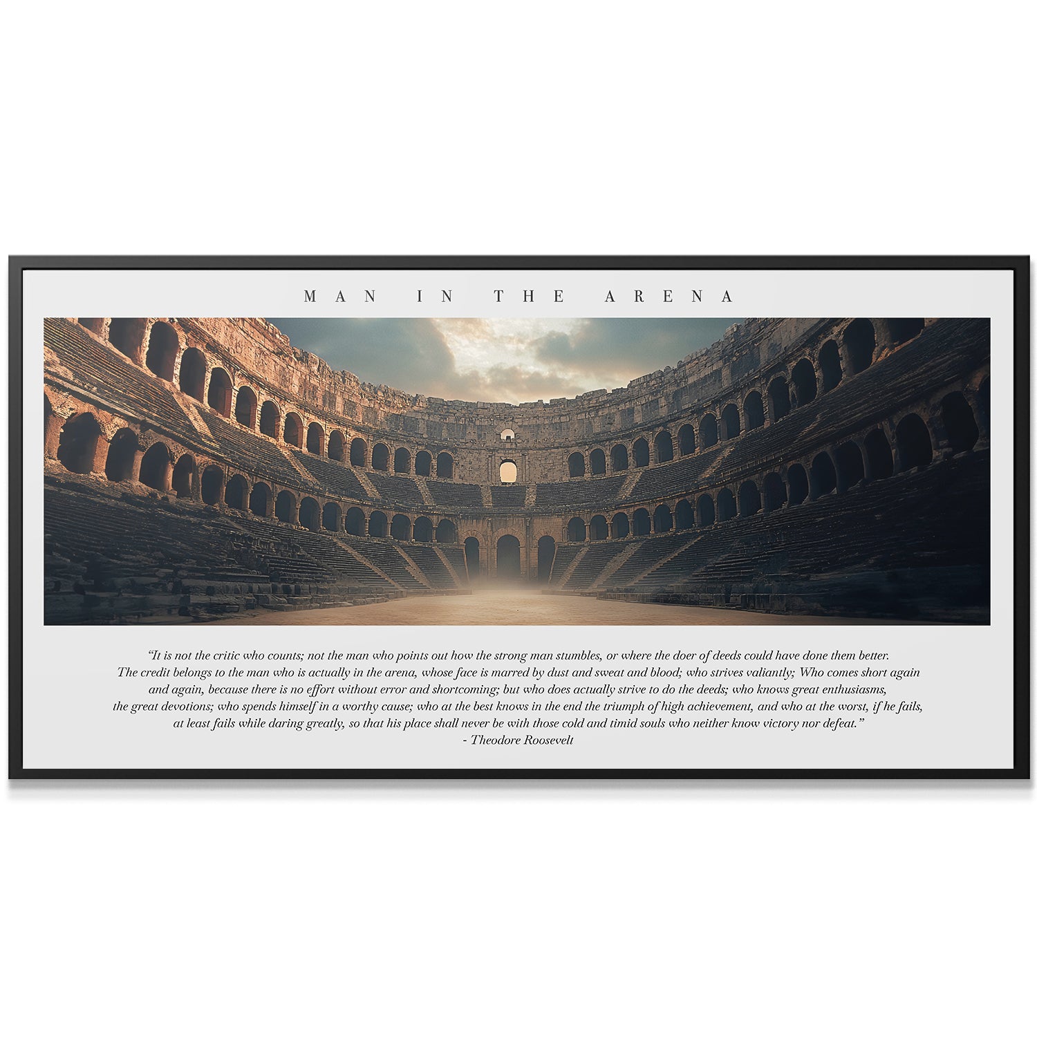 Man In The Arena - IKONICK - IKONICK Original