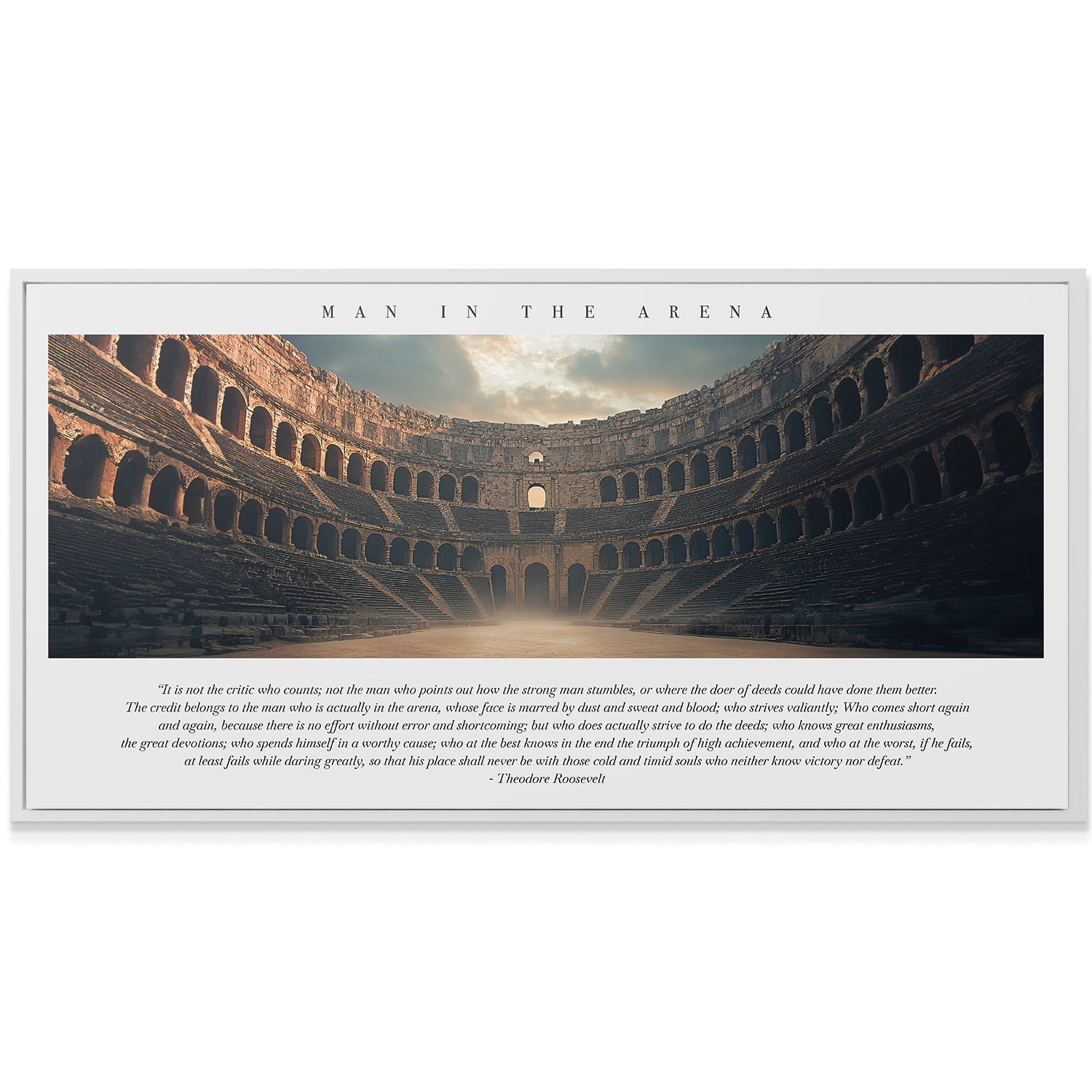 Man In The Arena - IKONICK - IKONICK Original