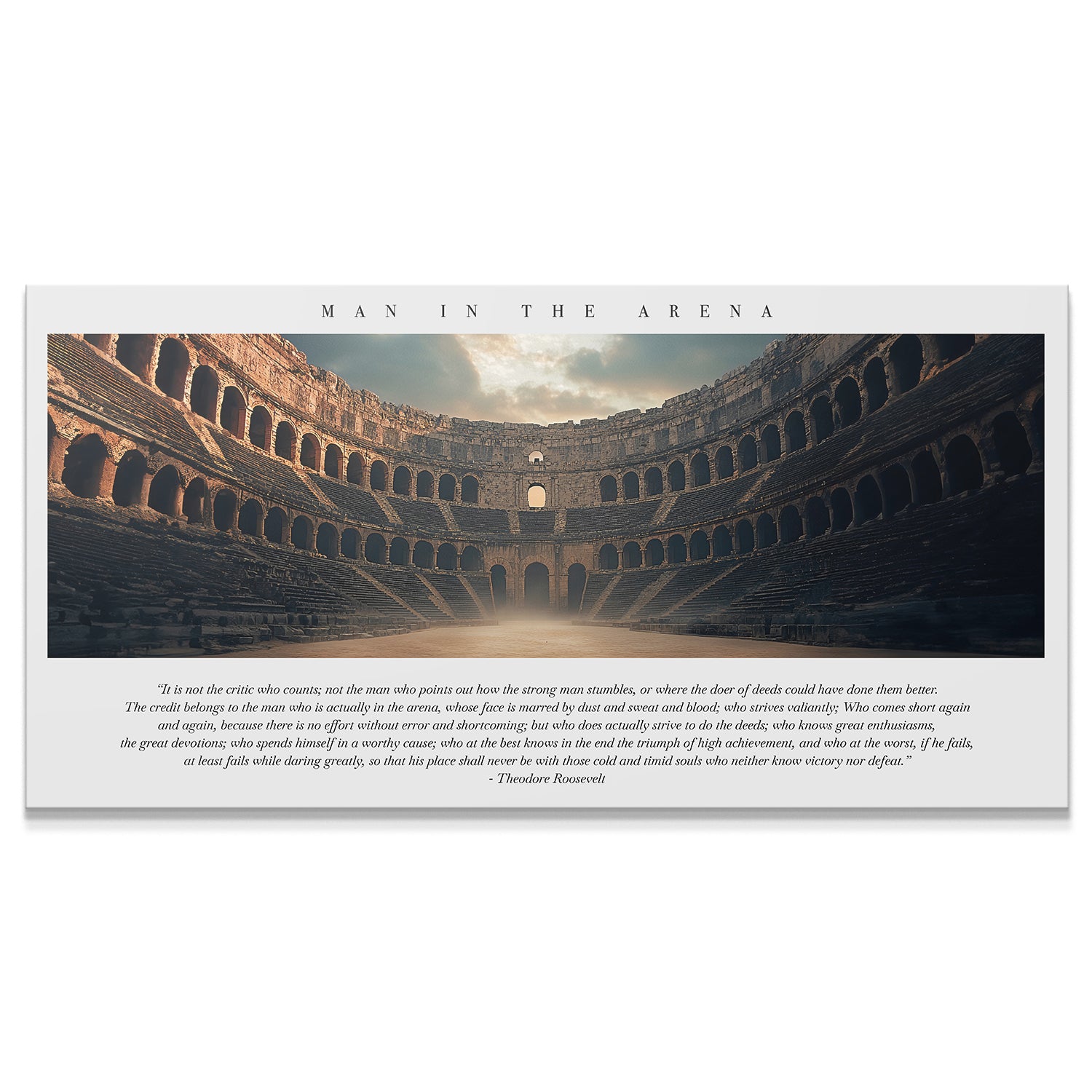 Man In The Arena - IKONICK - IKONICK Original