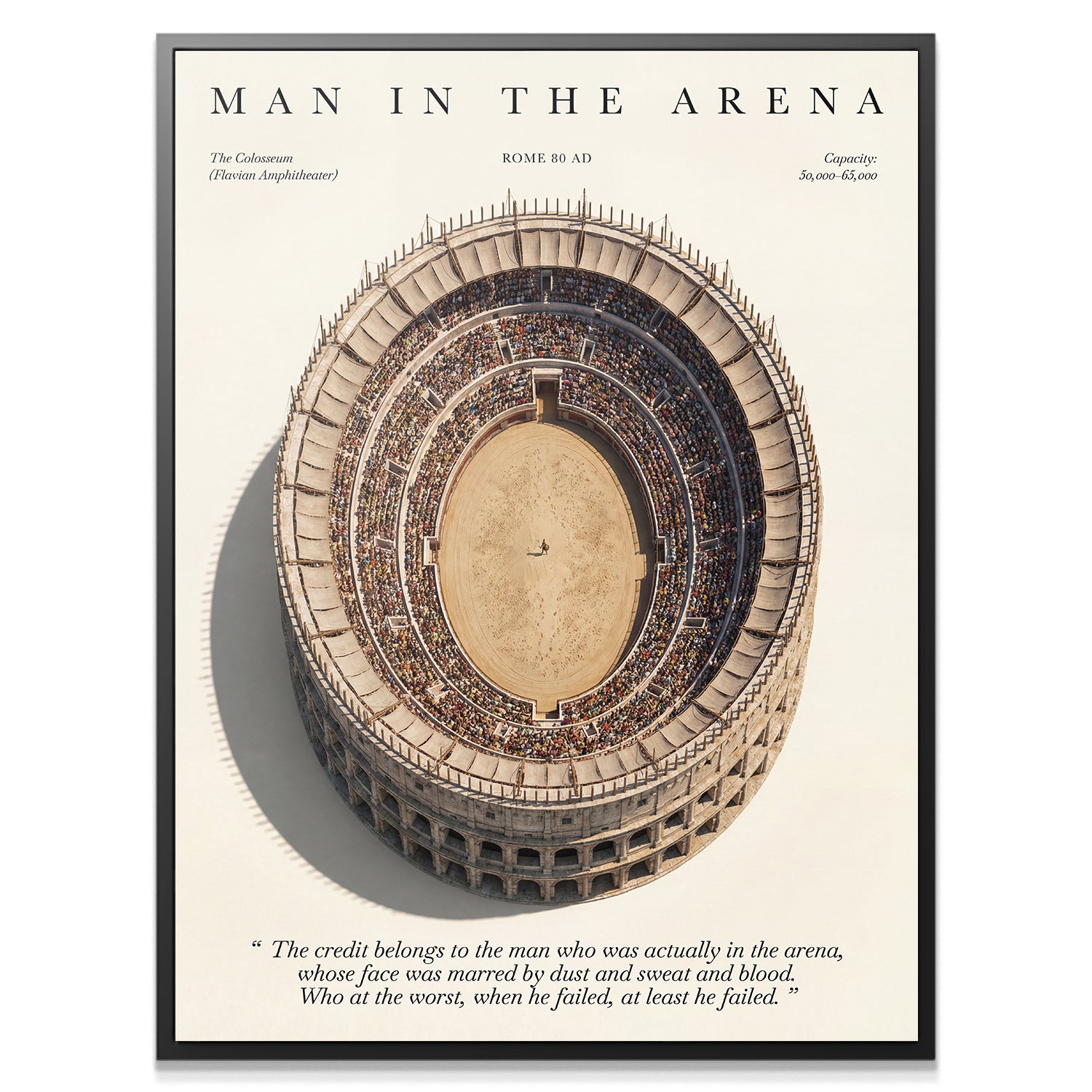 Man In The Arena - Rome