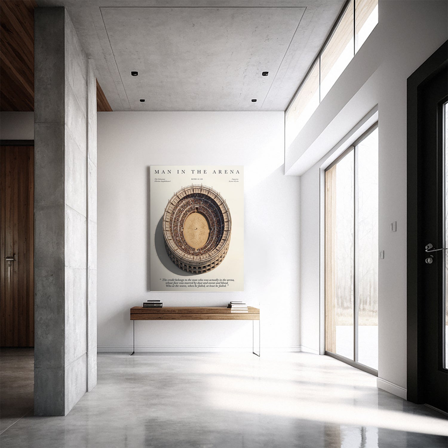 Man In The Arena - Rome