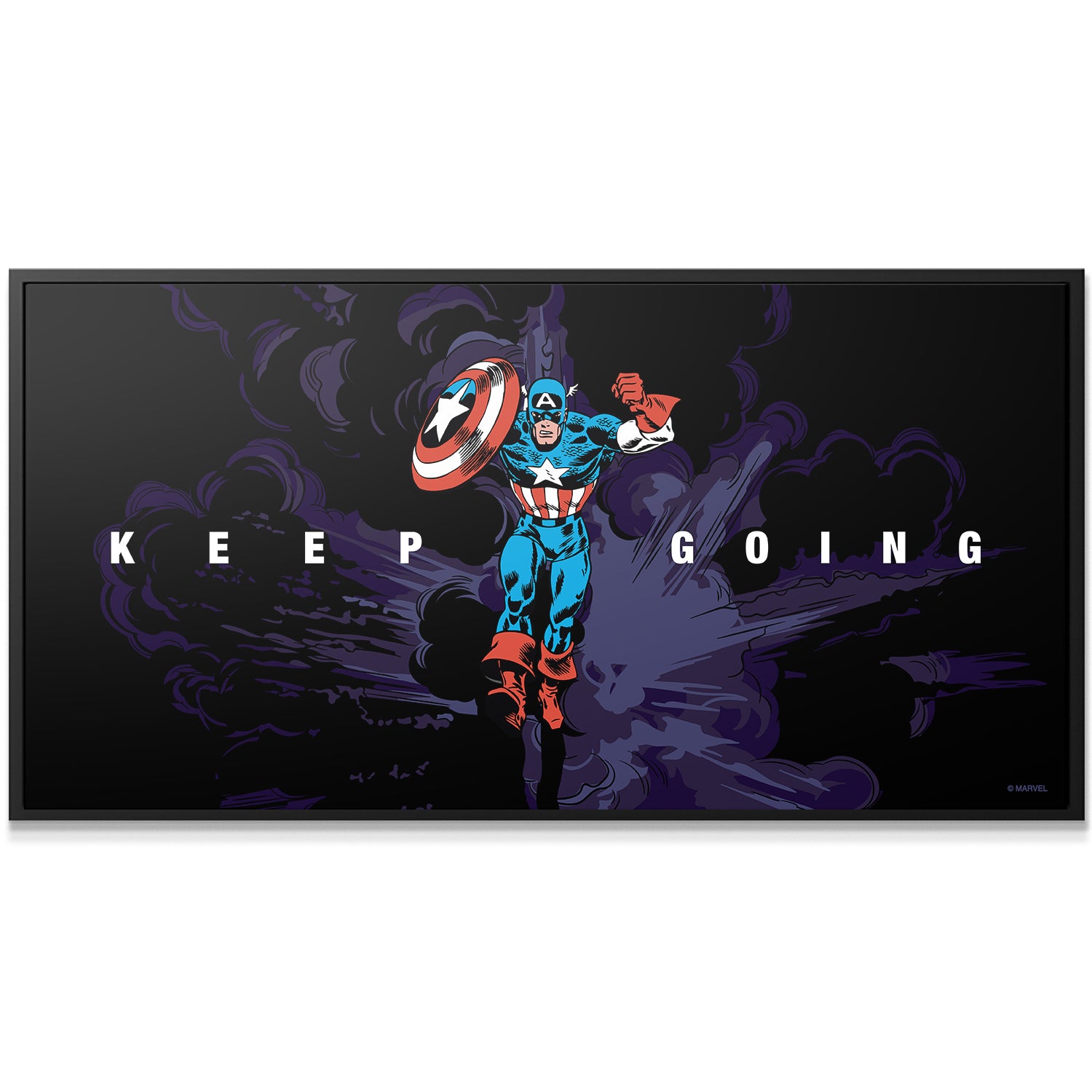 Marvel - Captain America - Keep Going - IKONICK - Marvel