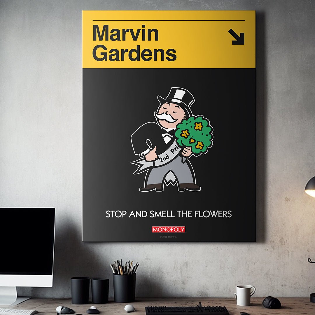 Monopoly - Marvins Gardens Sign - IKONICK - Monopoly