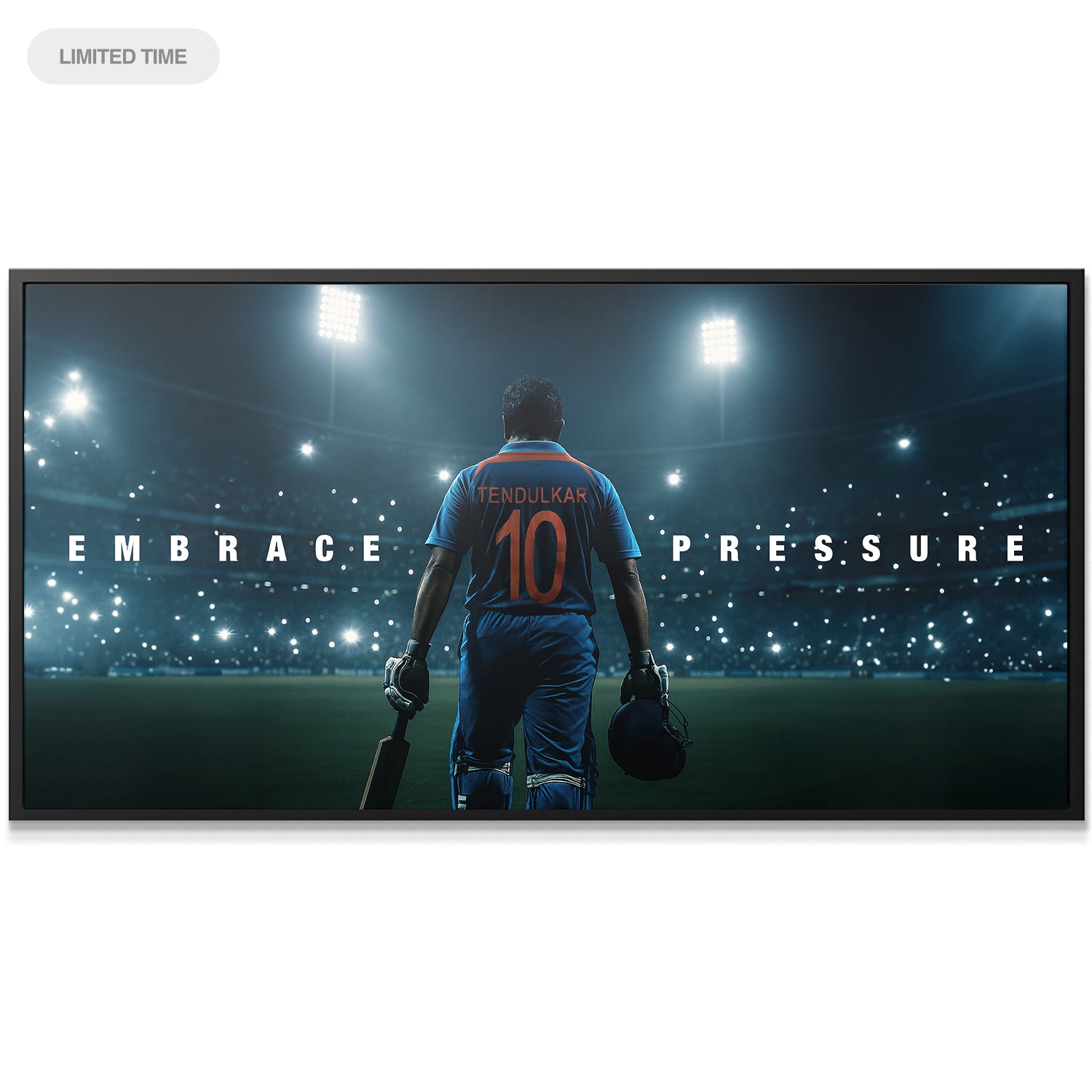 Sachin Tendulkar - Embrace Pressure - IKONICK - Sachin Tendulkar