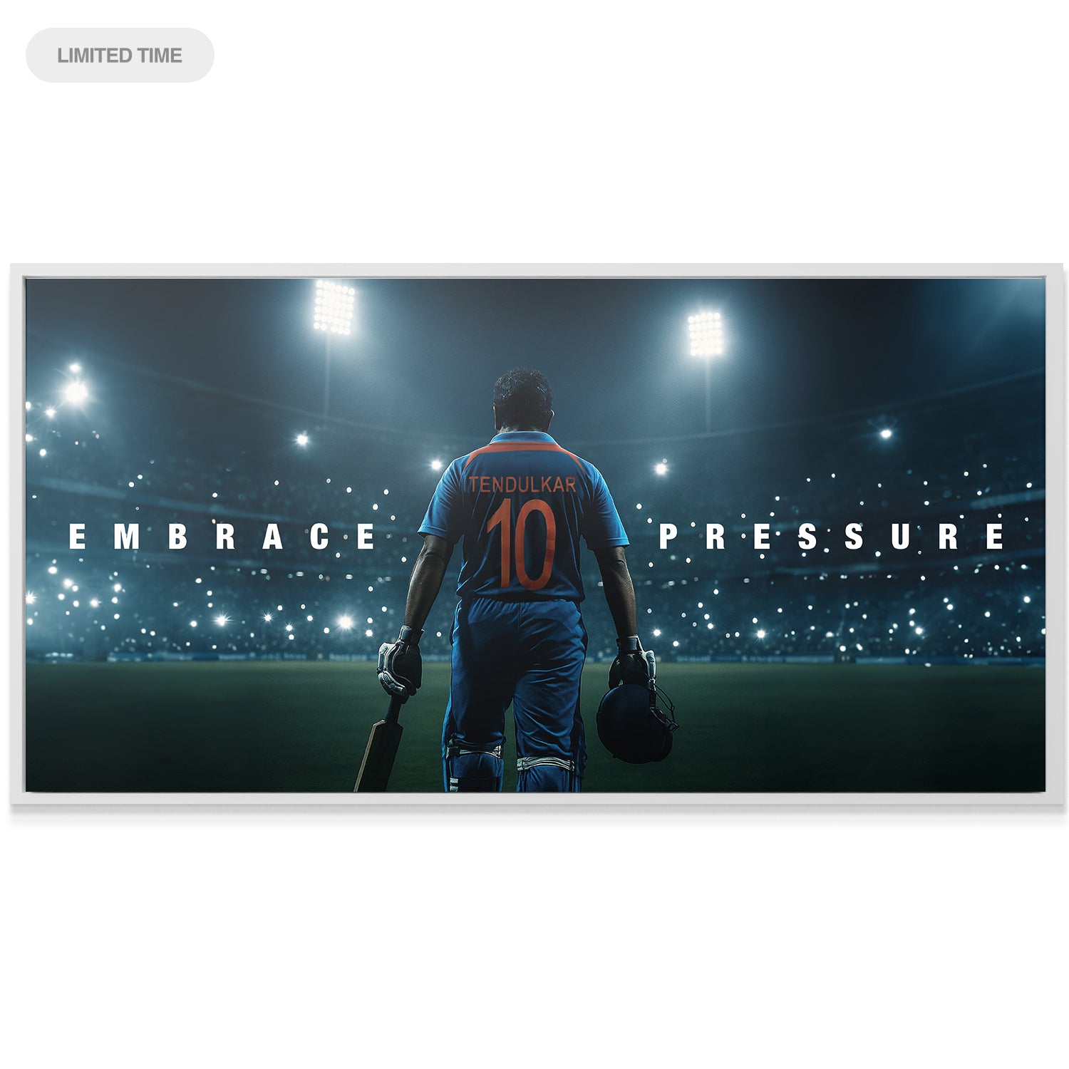 Sachin Tendulkar - Embrace Pressure - IKONICK - Sachin Tendulkar