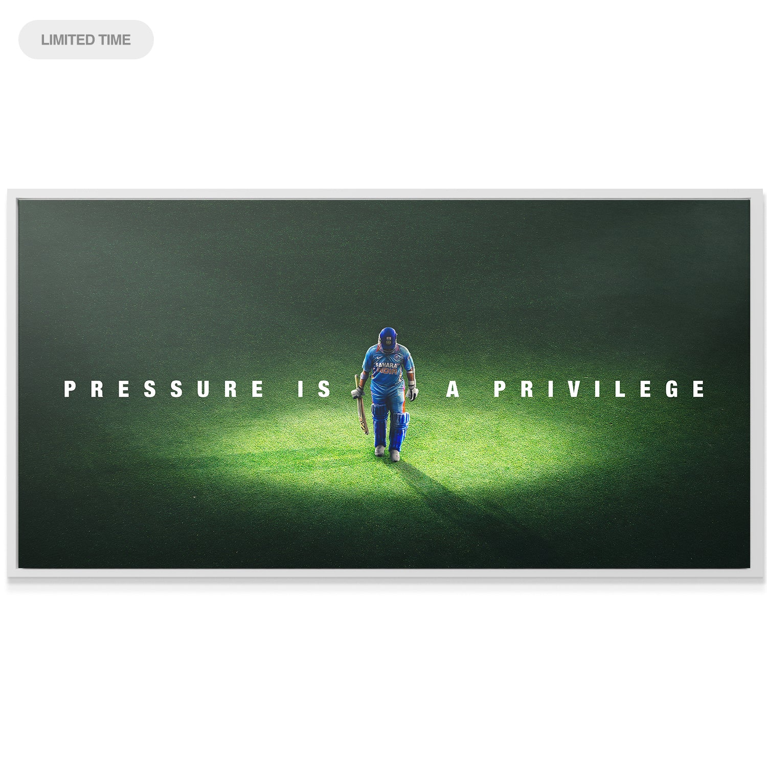 Sachin Tendulkar - Pressure Is A Privilege - IKONICK - Sachin Tendulkar