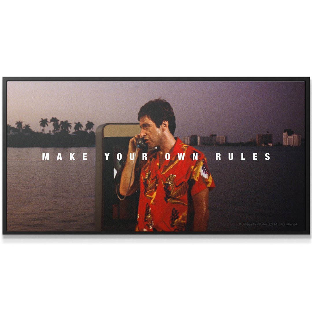 Scarface - Make Your Own Rules - IKONICK - Scarface