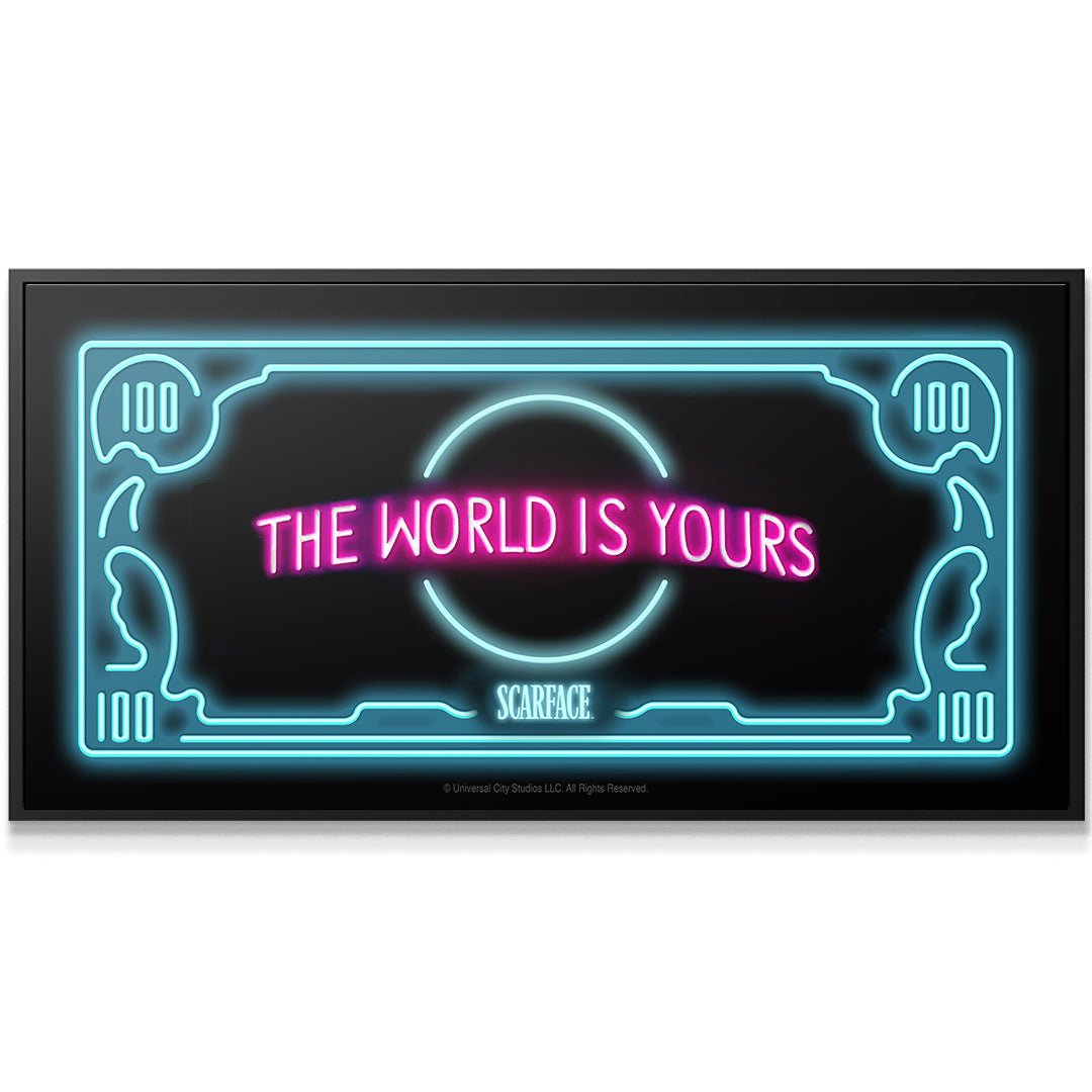 Scarface - The World Is Yours - Neon - IKONICK - Scarface