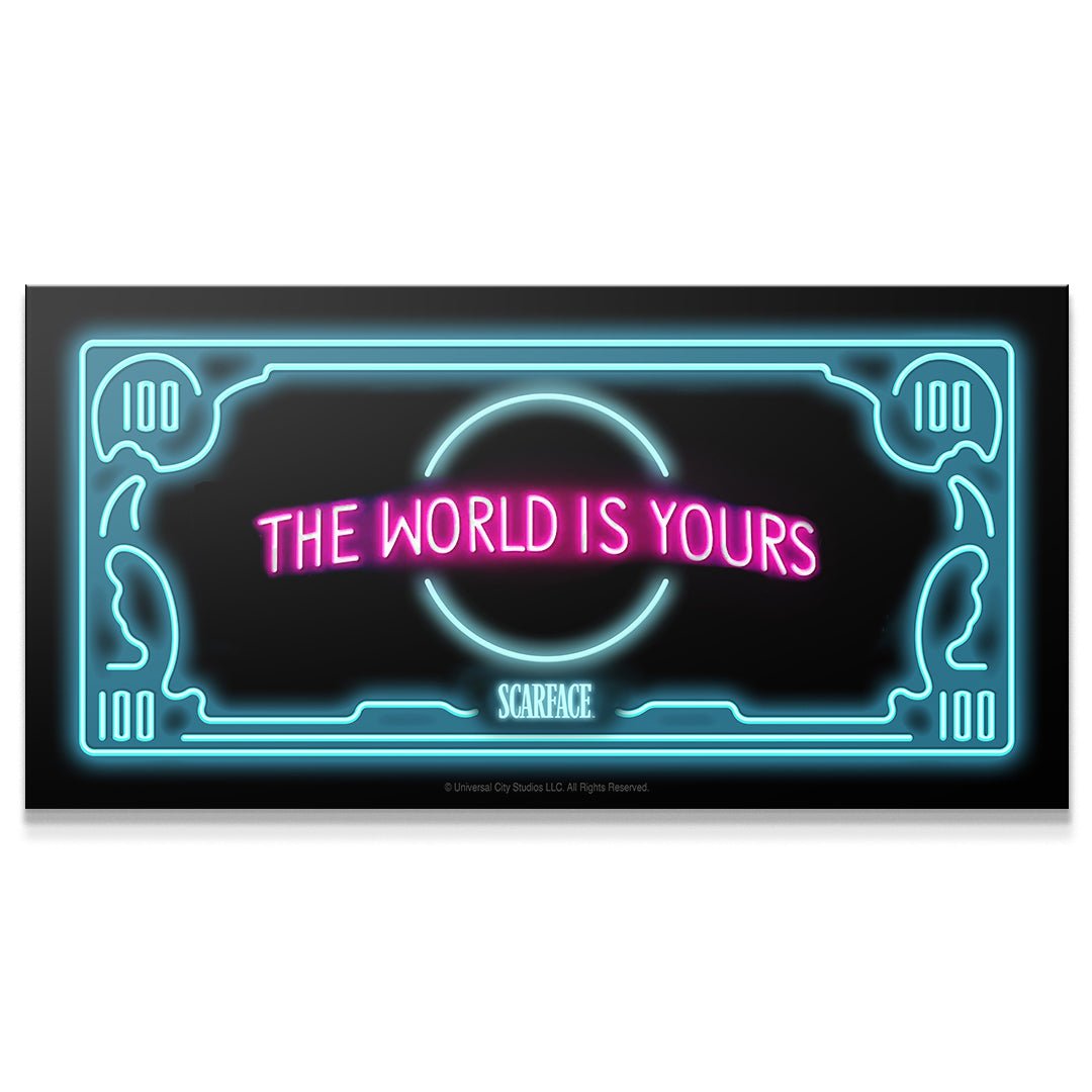 Scarface - The World Is Yours - Neon - IKONICK - Scarface