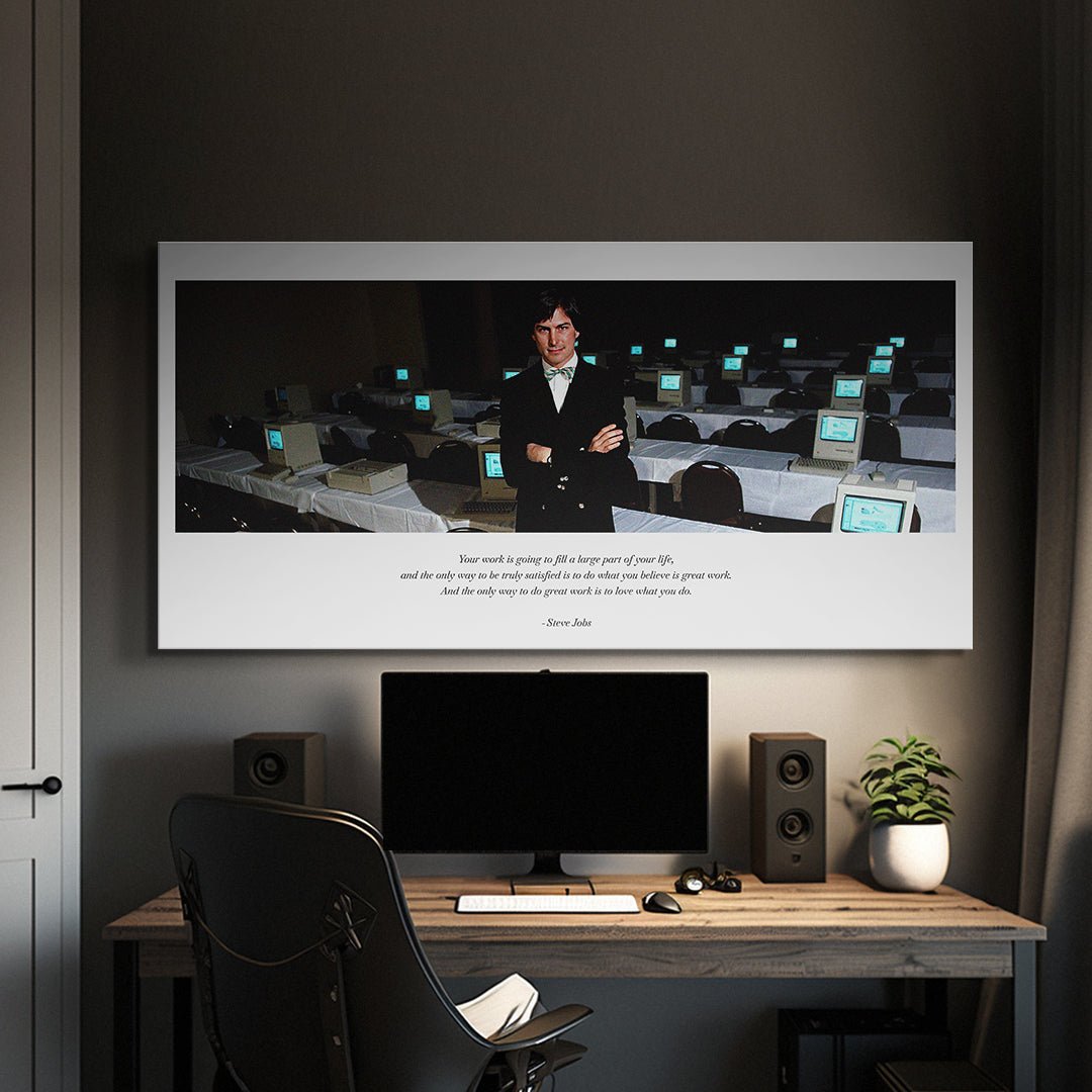 Love What You Do - IKONICK - Steve Jobs