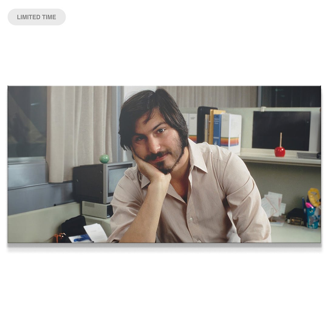 Stay Hungry Stay Foolish (No Quote) - IKONICK - Steve Jobs