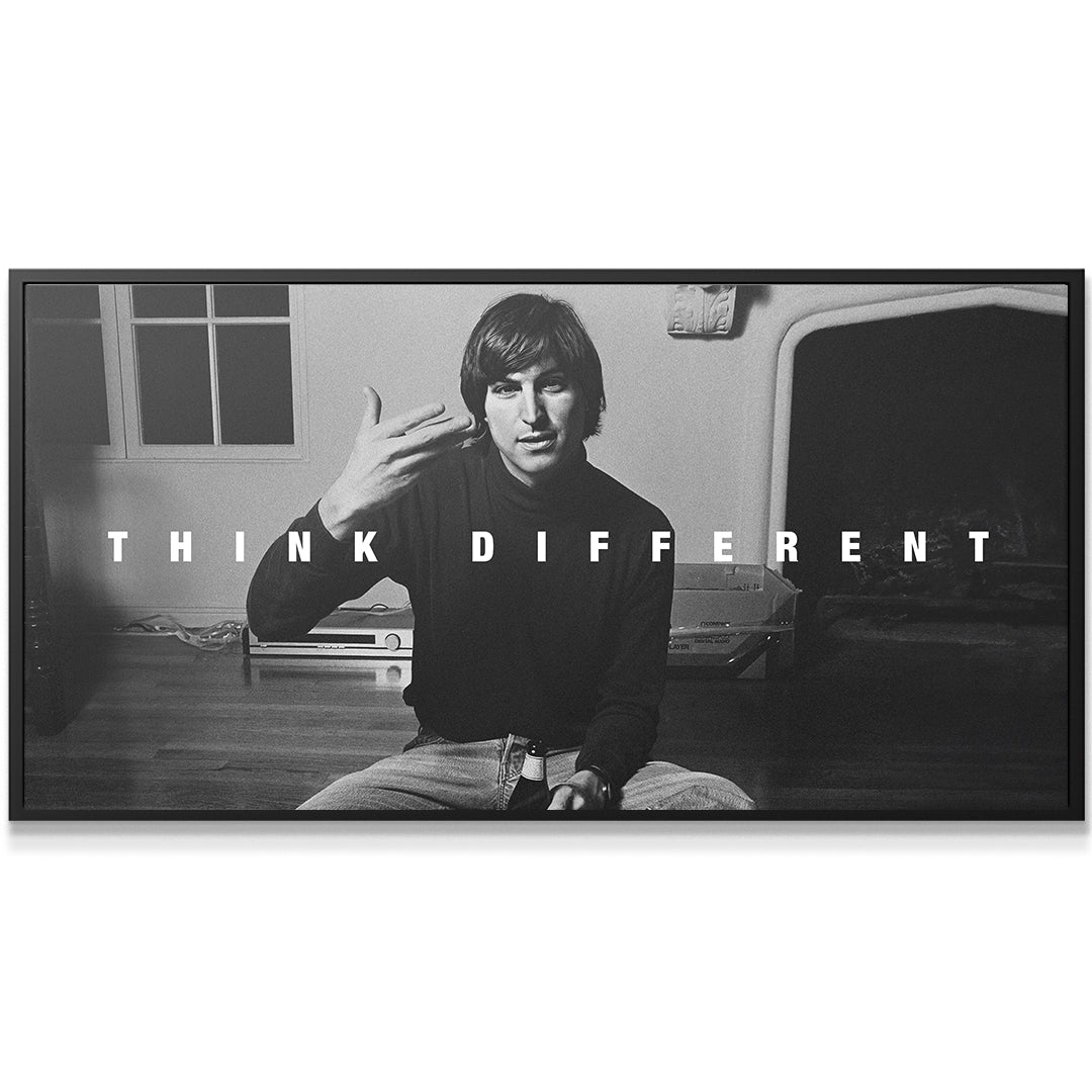 Think Different (No Quote) - IKONICK - Steve Jobs