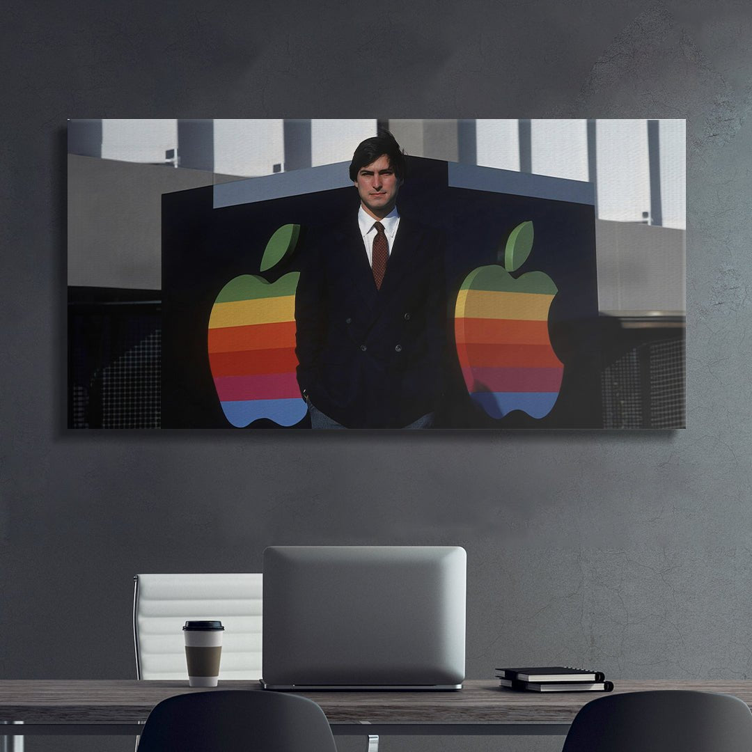 Outwork Everyone (No Quote) - IKONICK - Steve Jobs