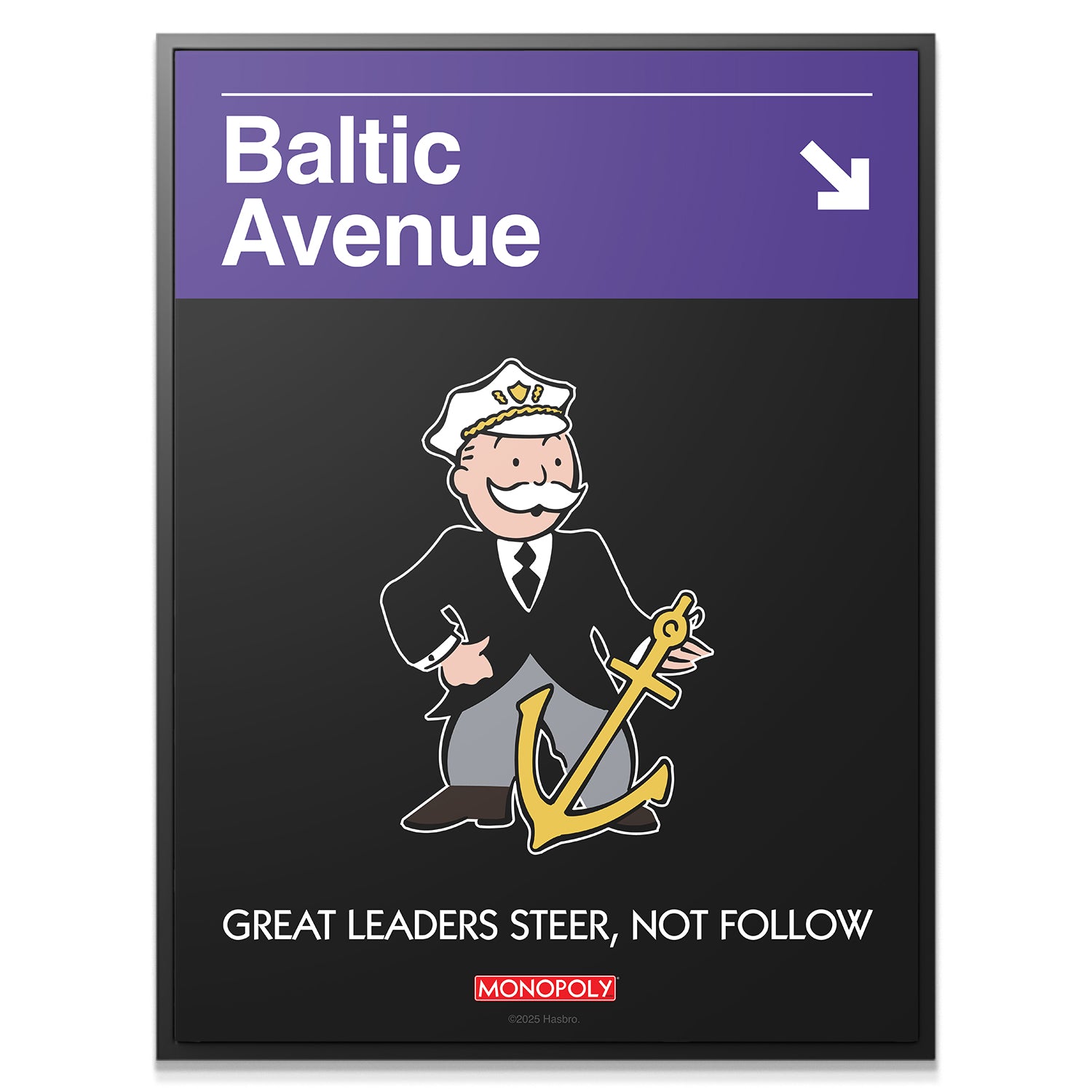 Monopoly - Baltic Ave Sign - IKONICK - Monopoly