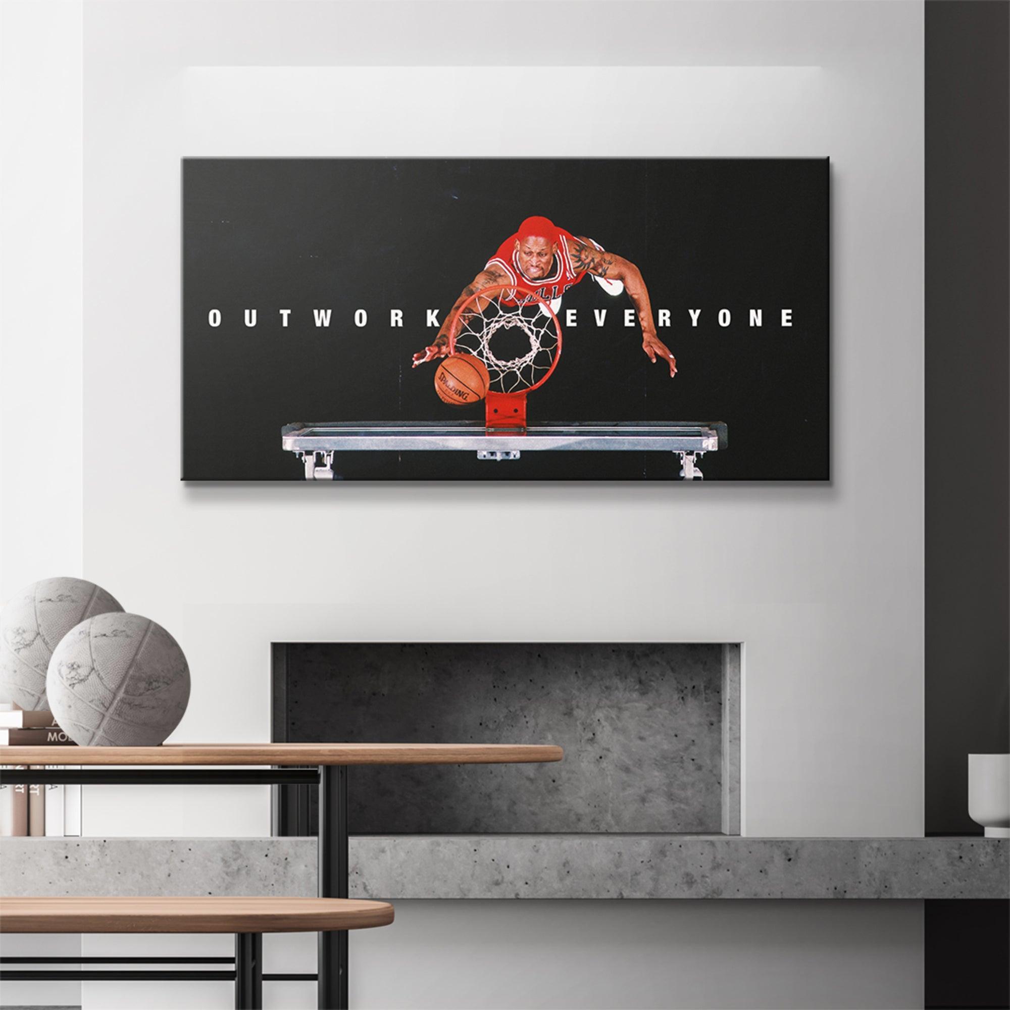 Dennis Rodman - Outwork Everyone - IKONICK - NBA Legends