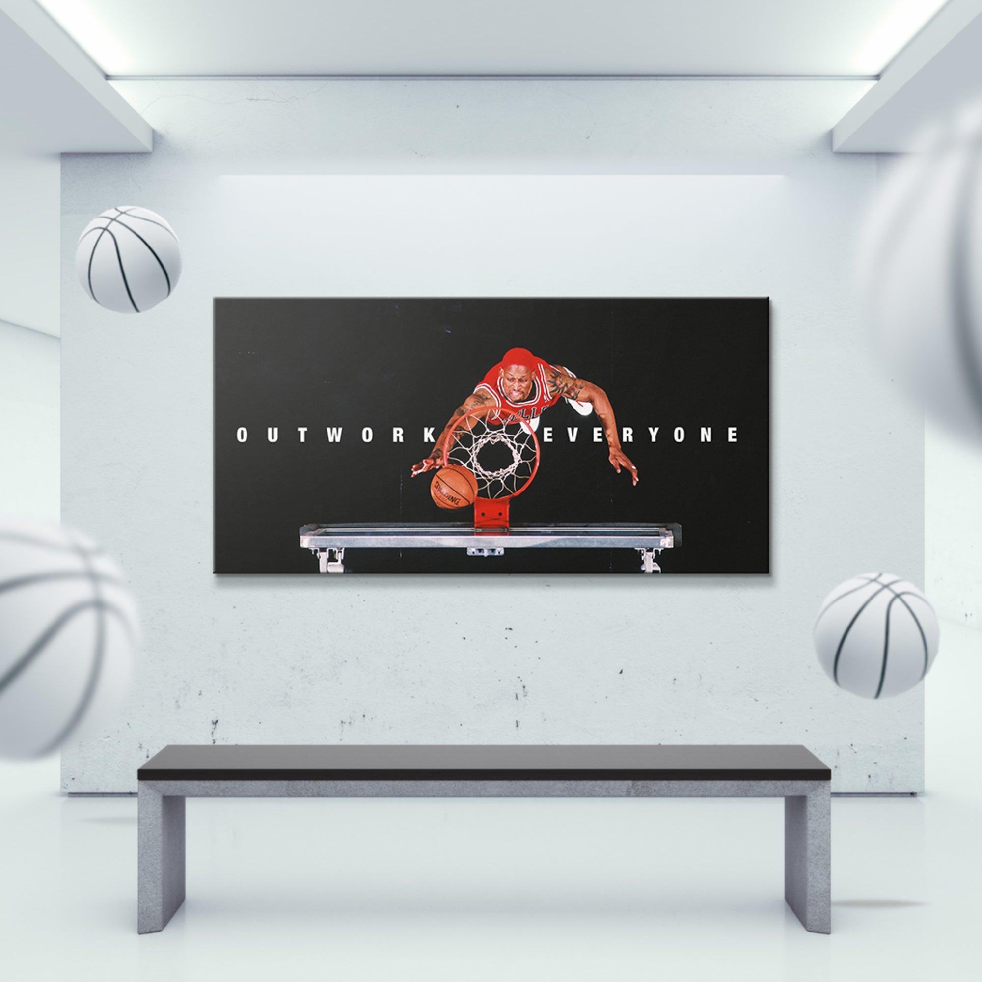 Dennis Rodman - Outwork Everyone - IKONICK - NBA Legends