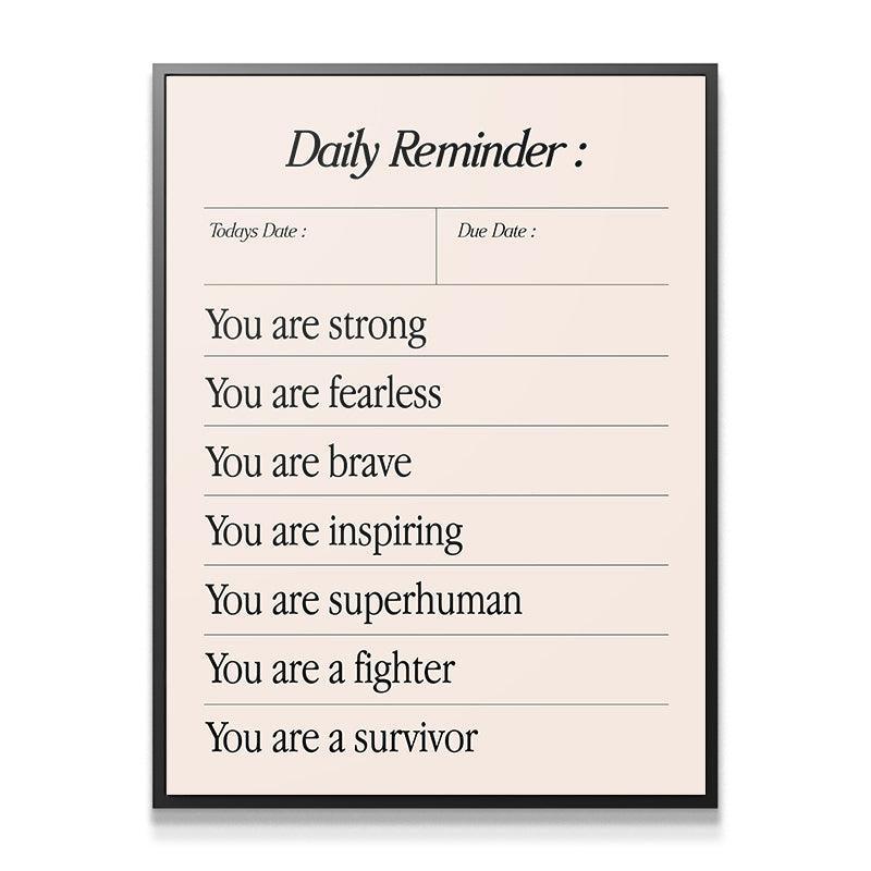 Daily Survivor - IKONICK - F Cancer