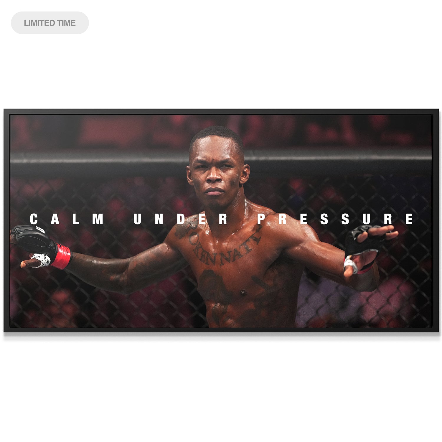 Israel Adesanya - Calm Under Pressure - IKONICK - Israel Adesanya